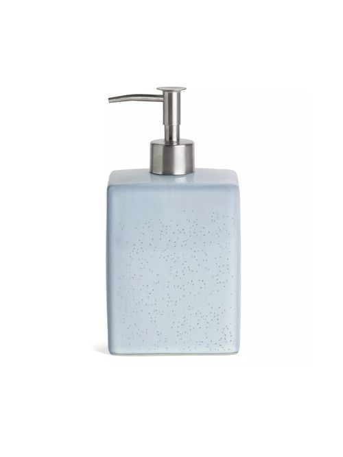 Reactive Glaze Ceramic Soap Dispenser 