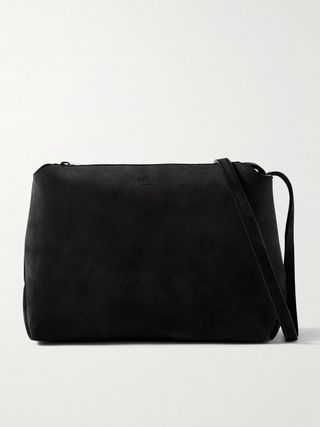 Lina Medium Suede Shoulder Bag