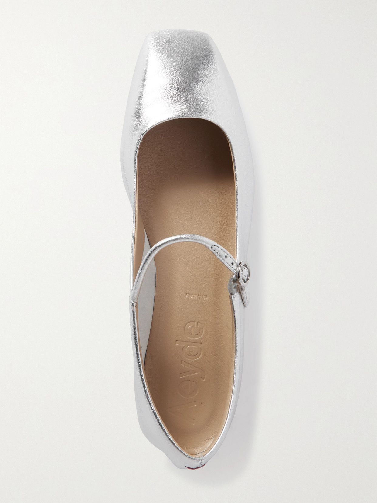 Uma leather Mary Jane flats
