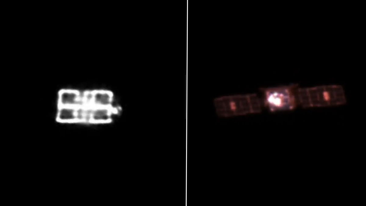 2 private spacecraft zoom within 650 feet of each other to showcase 'advanced capabilities' in orbit (photos)