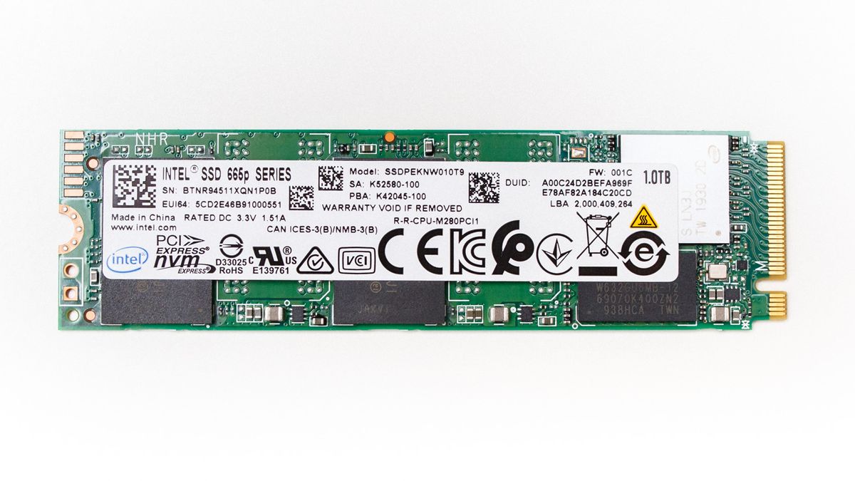 内蔵型SSD Intel SSD 665p Series 1TB M.2 NVMe SSD Intel SSD 665p M.2 NVMe SSD Review: QLC Flash Refined | Tom's Hardware