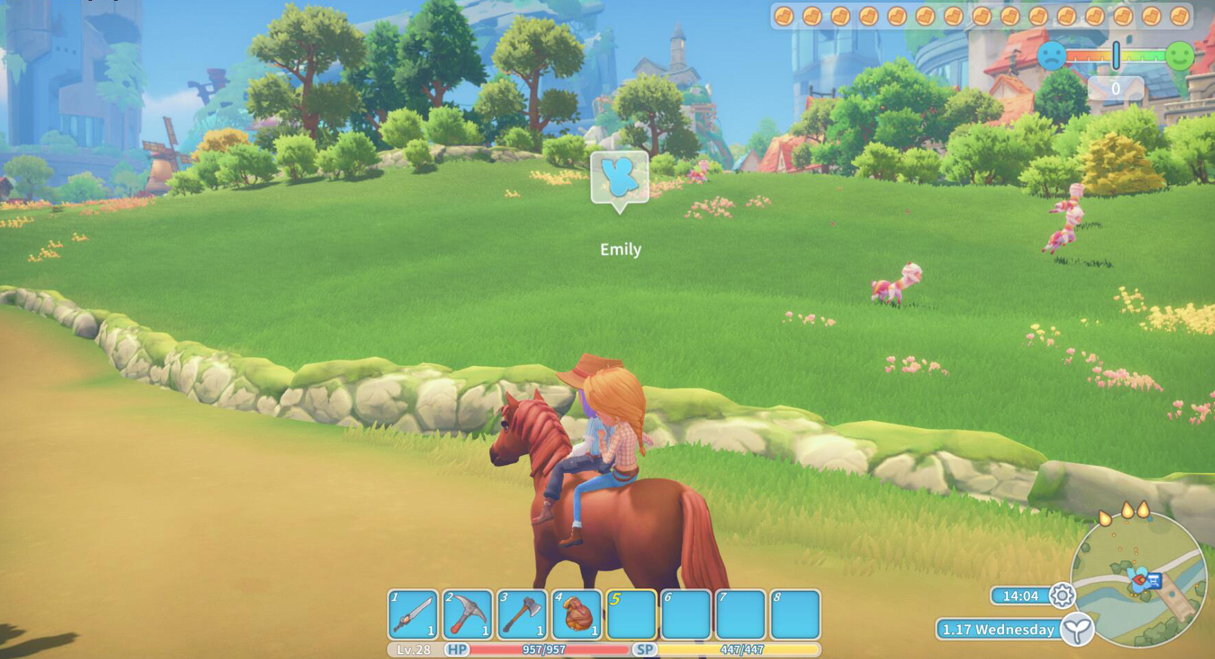 My Time At Portia livestock update adds farm animals horse riding and improves dating PC Gamer