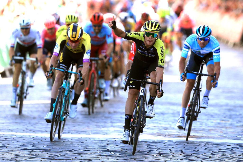 Matteo Trentin (Mitchelton-Scott) wins stage 2 Tour of Britain