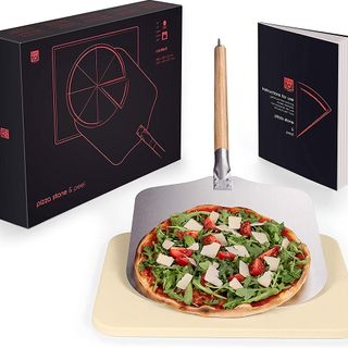 Pizza Stone with Paddle