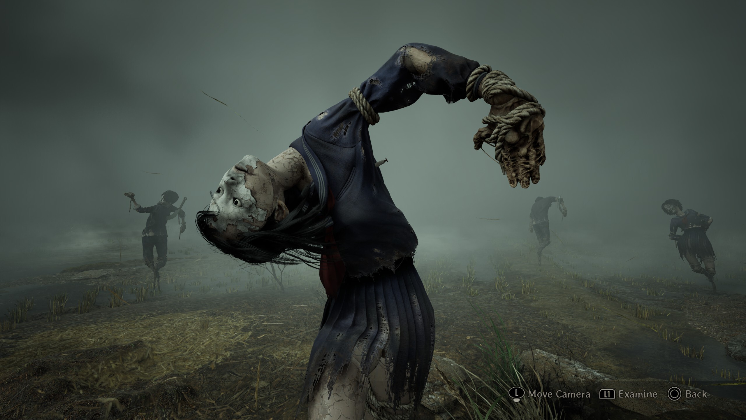 Silent Hill f scarecrows 