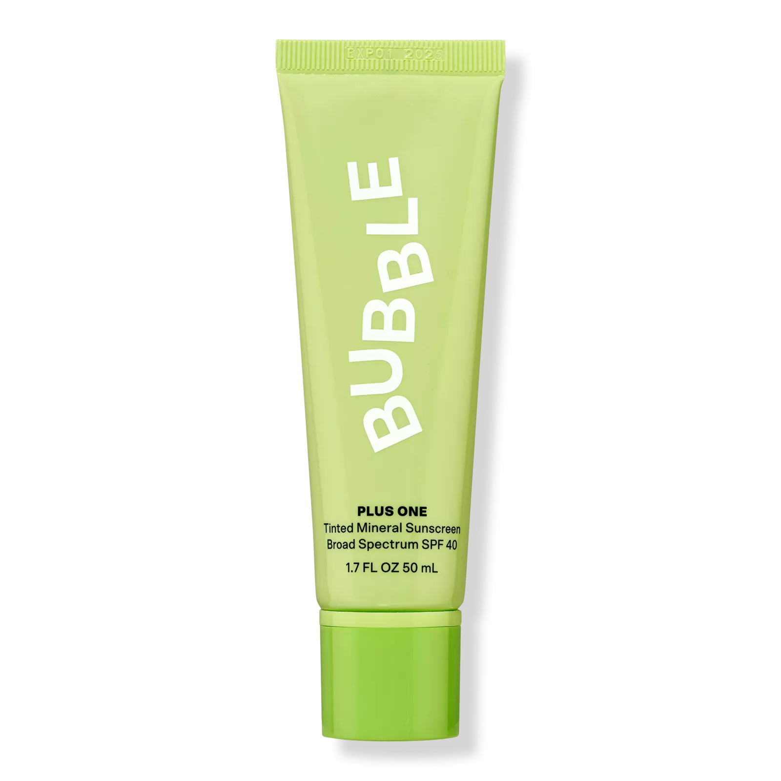 Bubble, Plus One Tinted Daily Mineral Sunscreen Spf 40