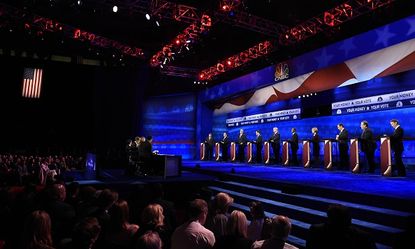 The third Republican debate of the 2016 election, hosted by NBC.