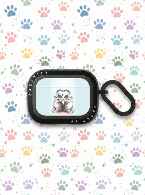 Cheesy Cats Airpods case