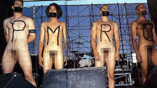 Rage Against The Machine's nude protest at Lollapalooza 1993