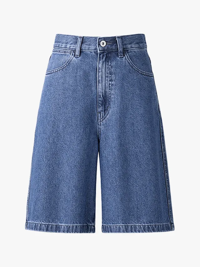 Denim Bermuda Shorts