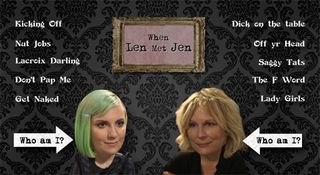 The interactive Lena Dunham interview; what would you click?