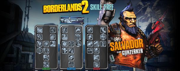 Borderlands 2 skill trees detailed in funky web-app | PC Gamer