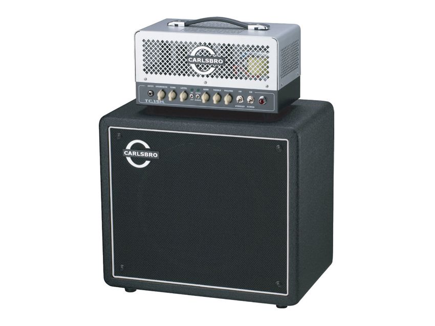 Carlsbro TC15/TC112 'classic' guitar amp head and cab.