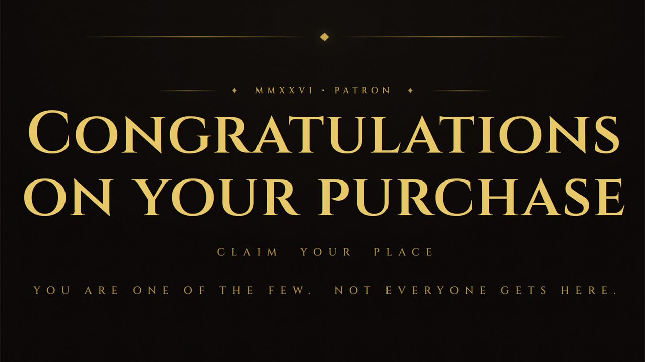 Ludicrous $999 Steam game lasts just 10 minutes — ‘Congratulations On Your Purchase’ is pure conspicuous consumption with its golden ticket Steam Achievement