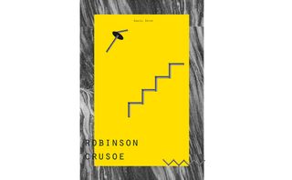 Robinson Crusoe by Daniel Defoe. Cover art by Diego Soprana @ Studio Fantastico