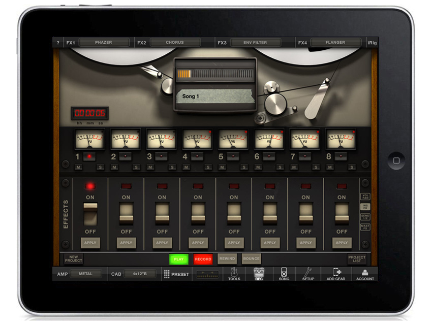 IK Multimedia AmpliTube 2 for iPad, £11.99