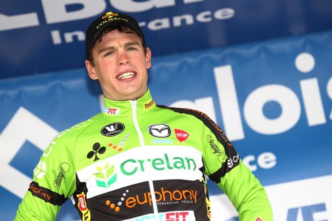 Stijn Steels (Crelan-Euphony) now leads the sprint classification