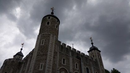 This shot of the Tower of London shows how the Xperia XA was able to handle a dark day.