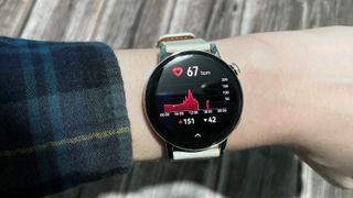 Heart rate tracking on the Huawei Watch GT 3