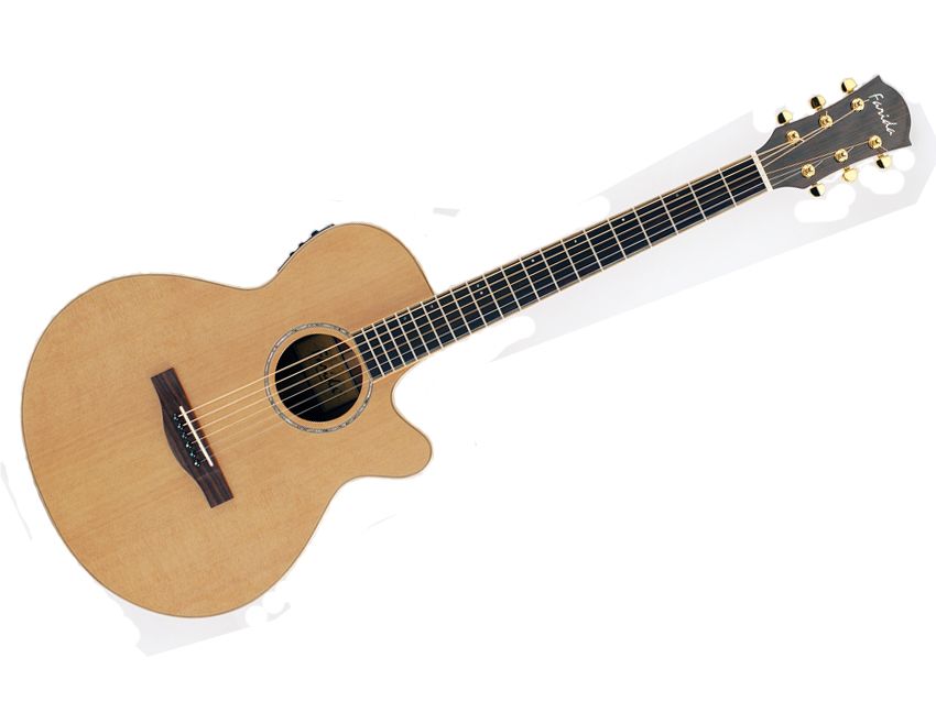 The hybrid shape offers something for both fingerpickers and strummers.