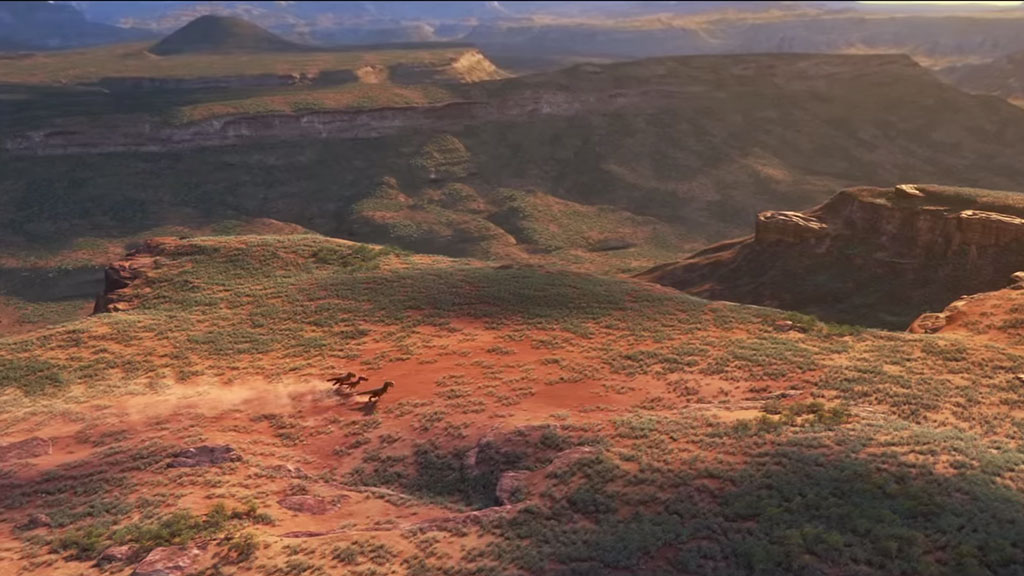 The terrain of The Good Dinosaur
