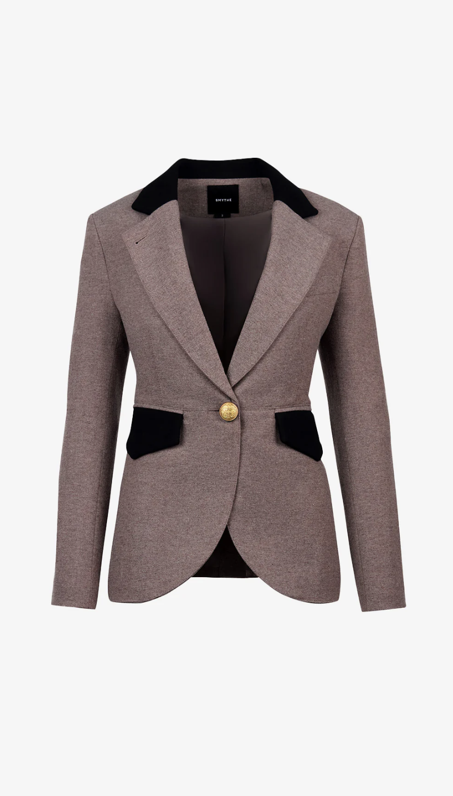 SMYTHE, Blocked Seamed Blazer