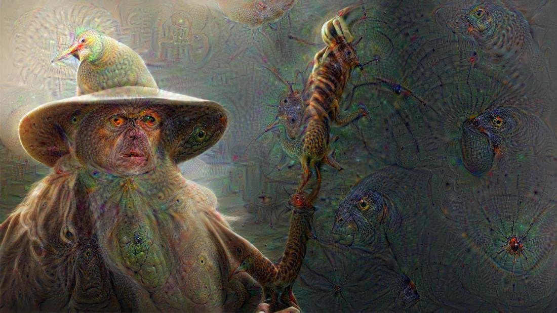 Google DeepDream Gandalf