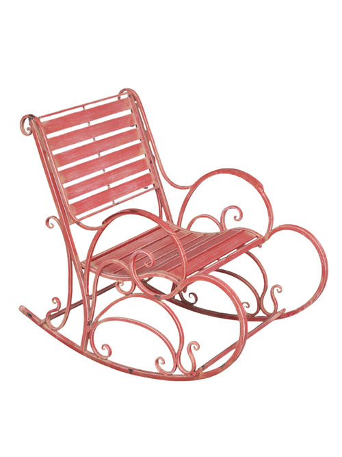 Gatson Monte Carlo 1968 Metal Outdoor Rocking Armchair