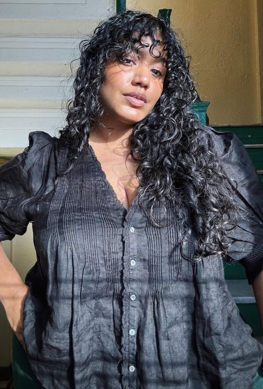 @veroocampos wears a Dôen blouse