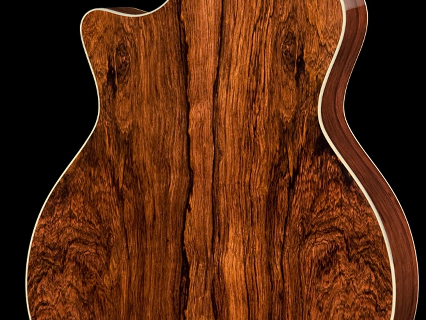 Madagascar rosewood is used on the 700 Series