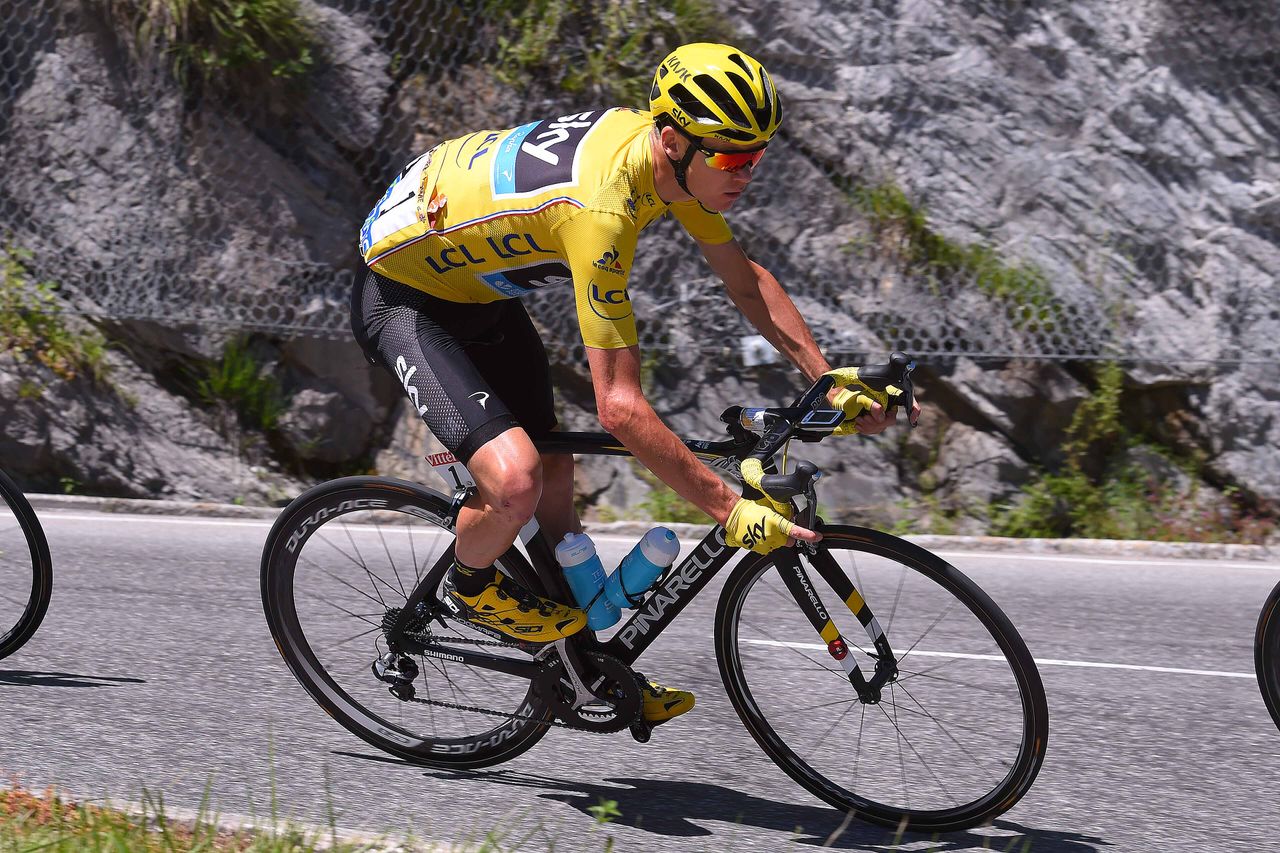 Chris Froome (Sky) on stage 17