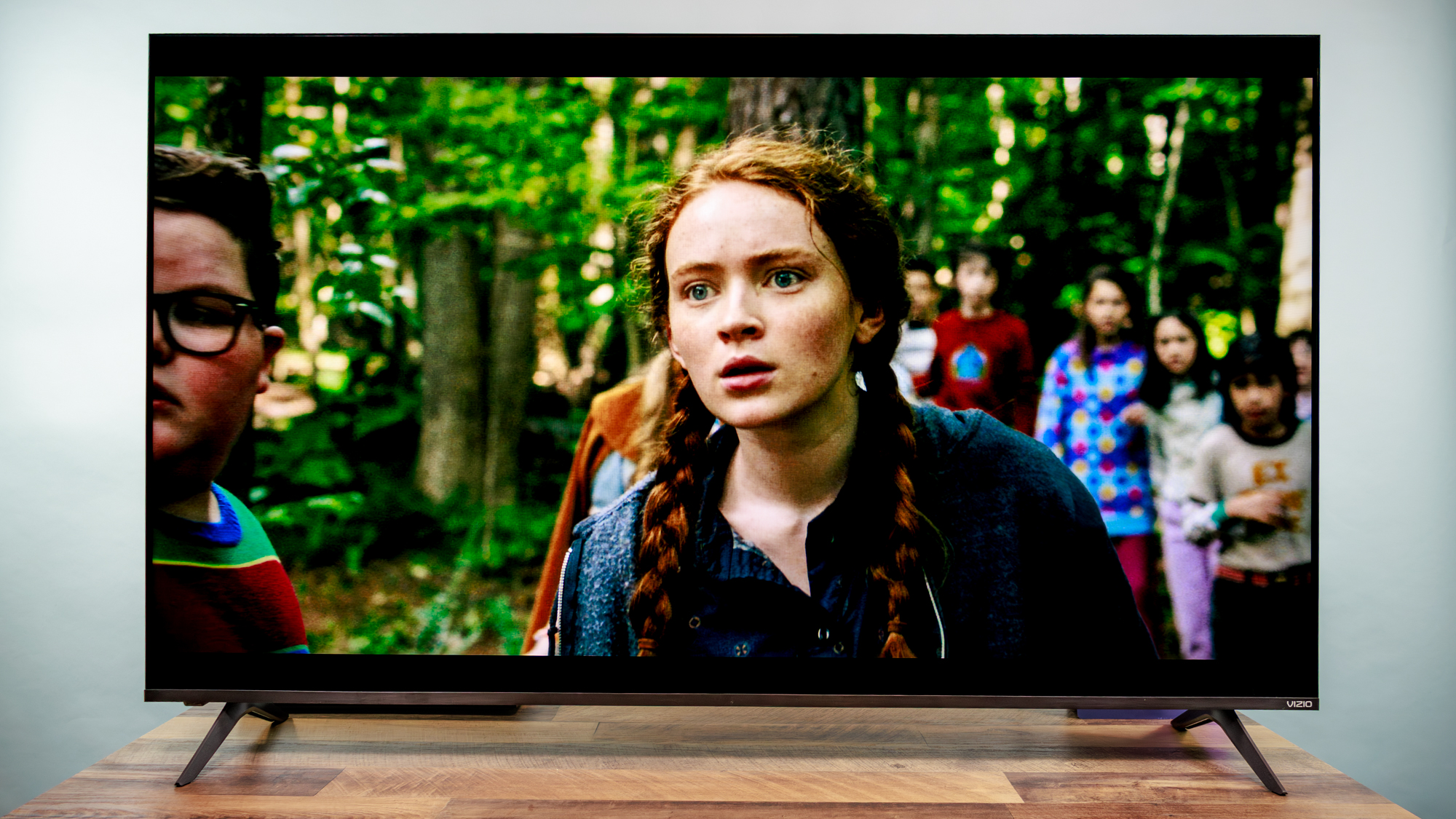 Vizio Mini LED Quantum 4K Smart TV on a table