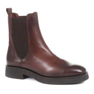 Best chelsea boots for women brown flat boots from Jones Bootmaker