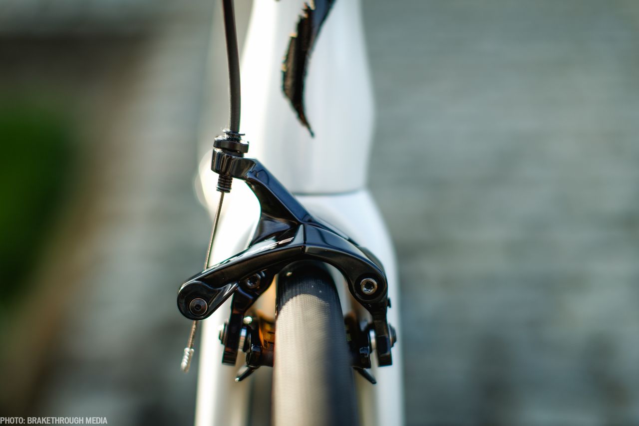 Boonen is back on caliper brakes