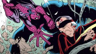 Spider-Man and Madame Web in Marvel Comics