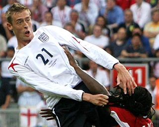 Crouch became public enemy number one in Trinidad and Tobago for some time after this incident (Owen Humphreys/PA)
