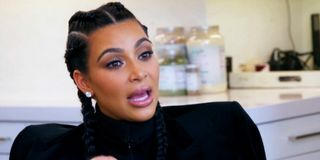 Kim Kardashian braids on Keeping Up with the Kardashians
