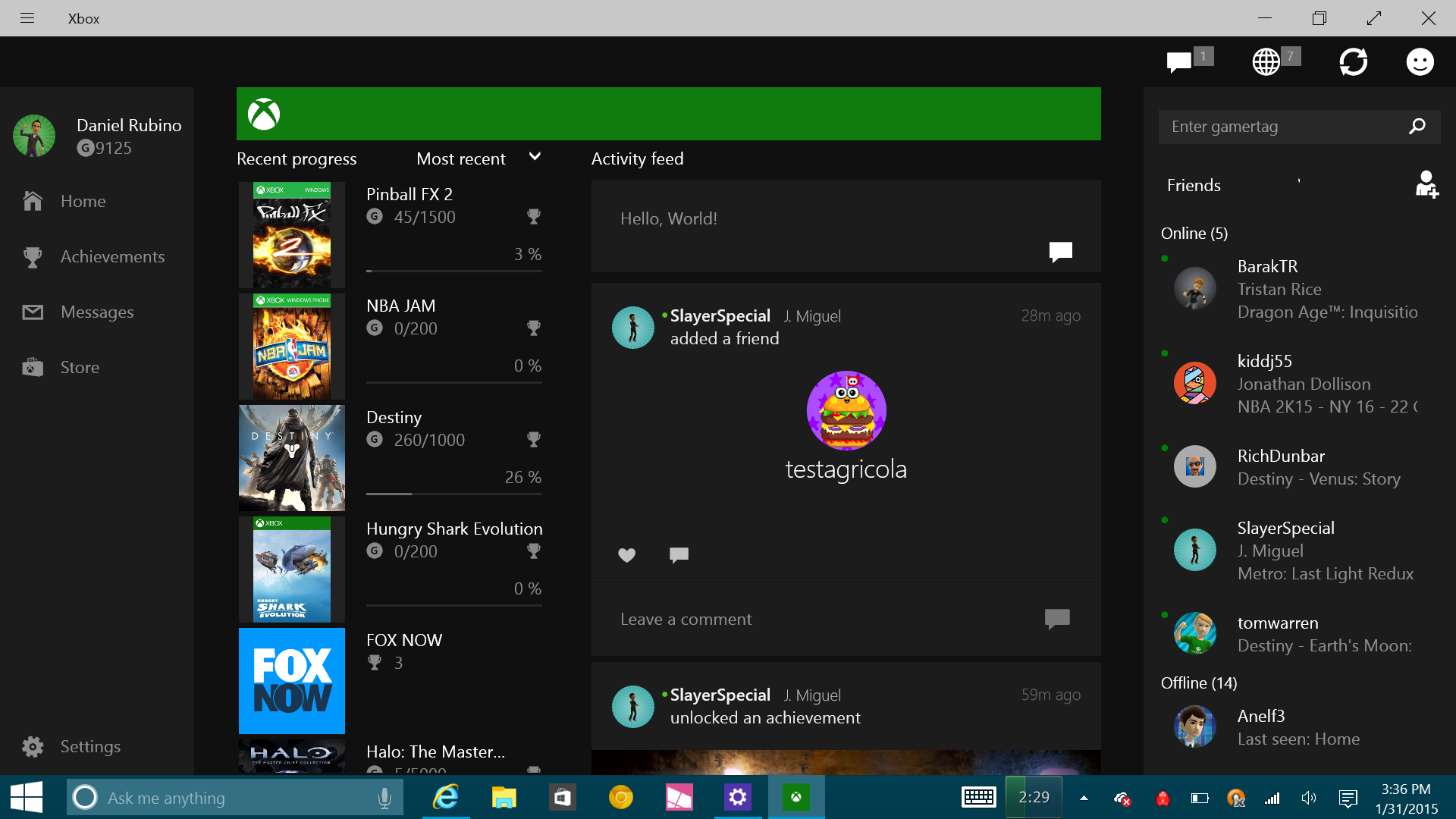 Xbox bar windows 11