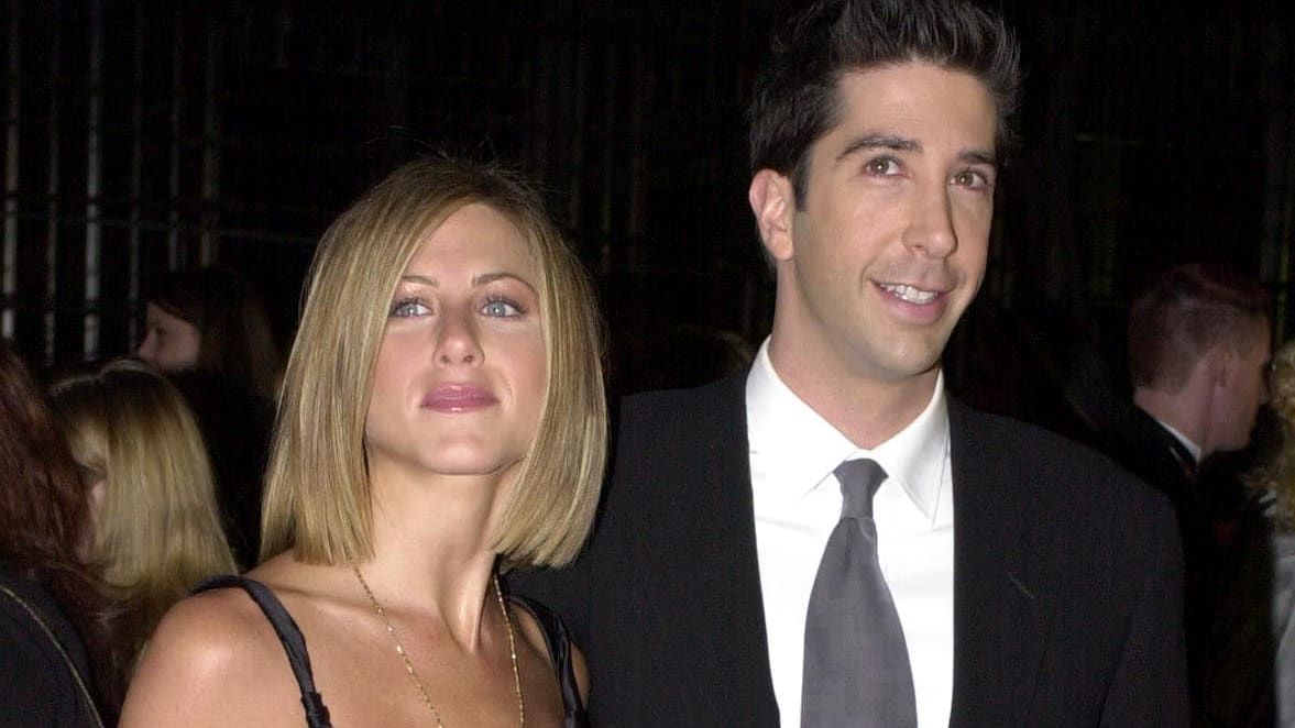 Jennifer Aniston and David Schwimmer.