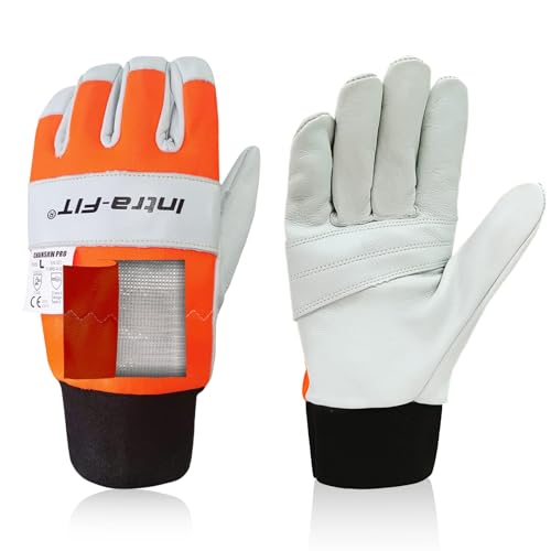 Intra-Fit Chainsaw Gloves Latest Standard Saw Protection Gloves