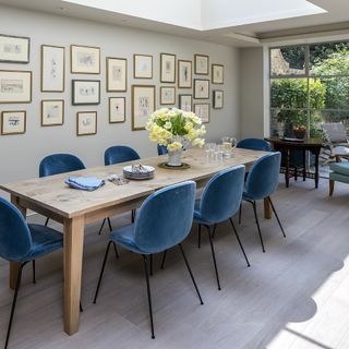 dining room with table and chairs