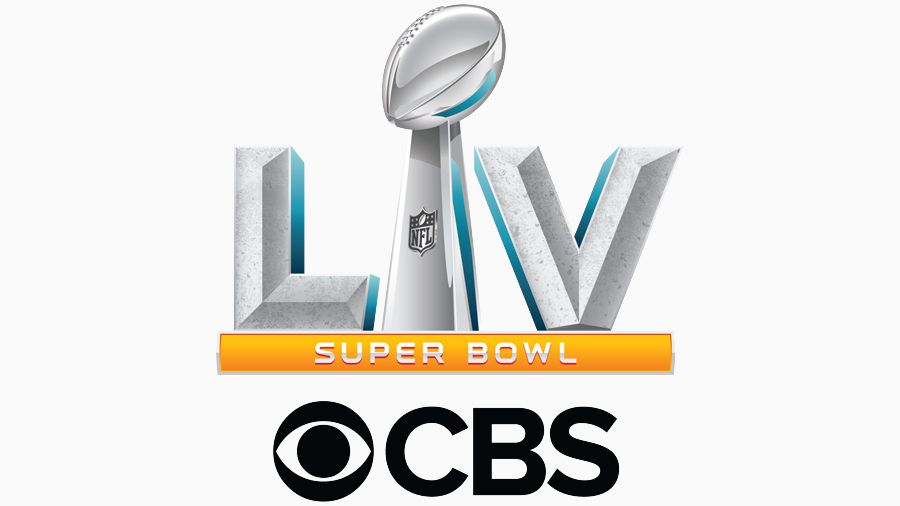 Super Bowl LV logo CBS Sports