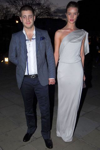 Rosie-Huntington-Whiteley-and Tyrone Wood-Gucci Party-Celebrity Photos-01 March 2009