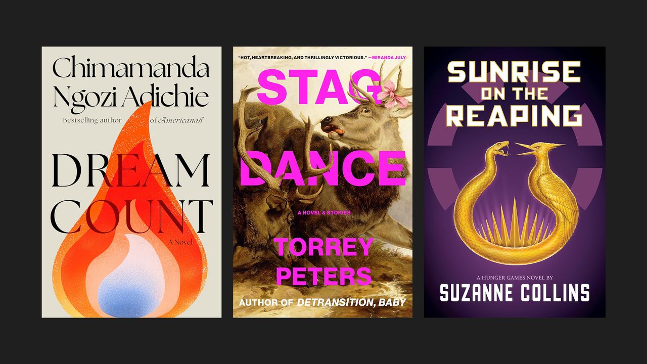 Book covers of of Dream Count, Stag Dance and Sunrise On The Reaping