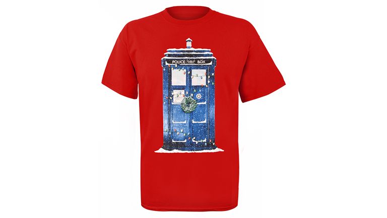 Doctor Who: Christmas Tardis T-Shirt