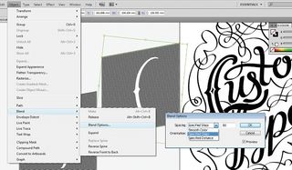 Use the Calligraphic Brush tool: step 13