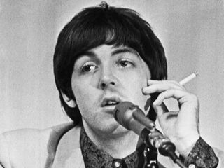 Paul McCartney in 1966, the year of his 'death'