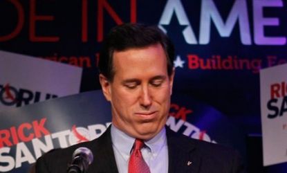 While Rick Santorum lost two key primary states on Tuesday, pundits say he can make a comeback before Super Tuesday by shifting his focus back to the economy.