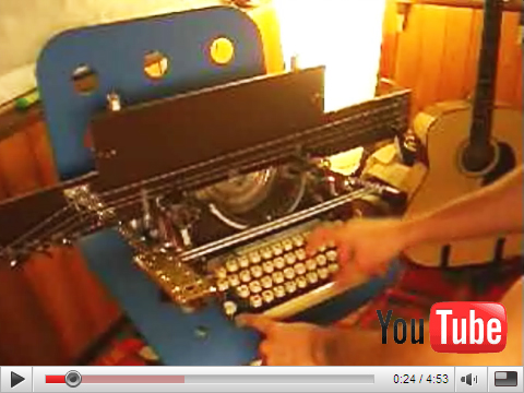 The noisiest typewriter of all time?