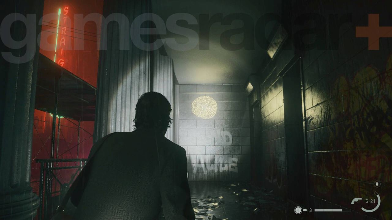 Alan Wake 2 words of power dark place